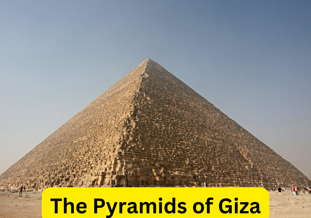 the Pyramids of Giza